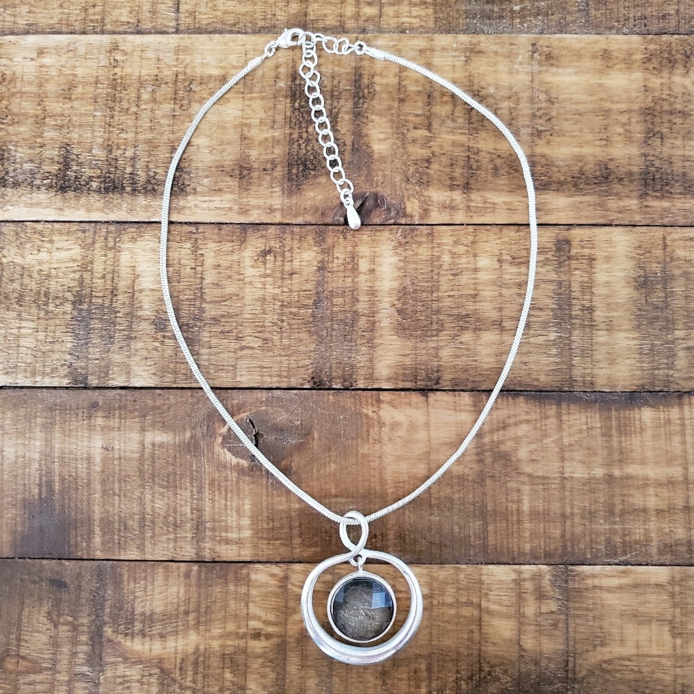 🇺🇸Silver Pendant Necklace - Picture 7 of 7